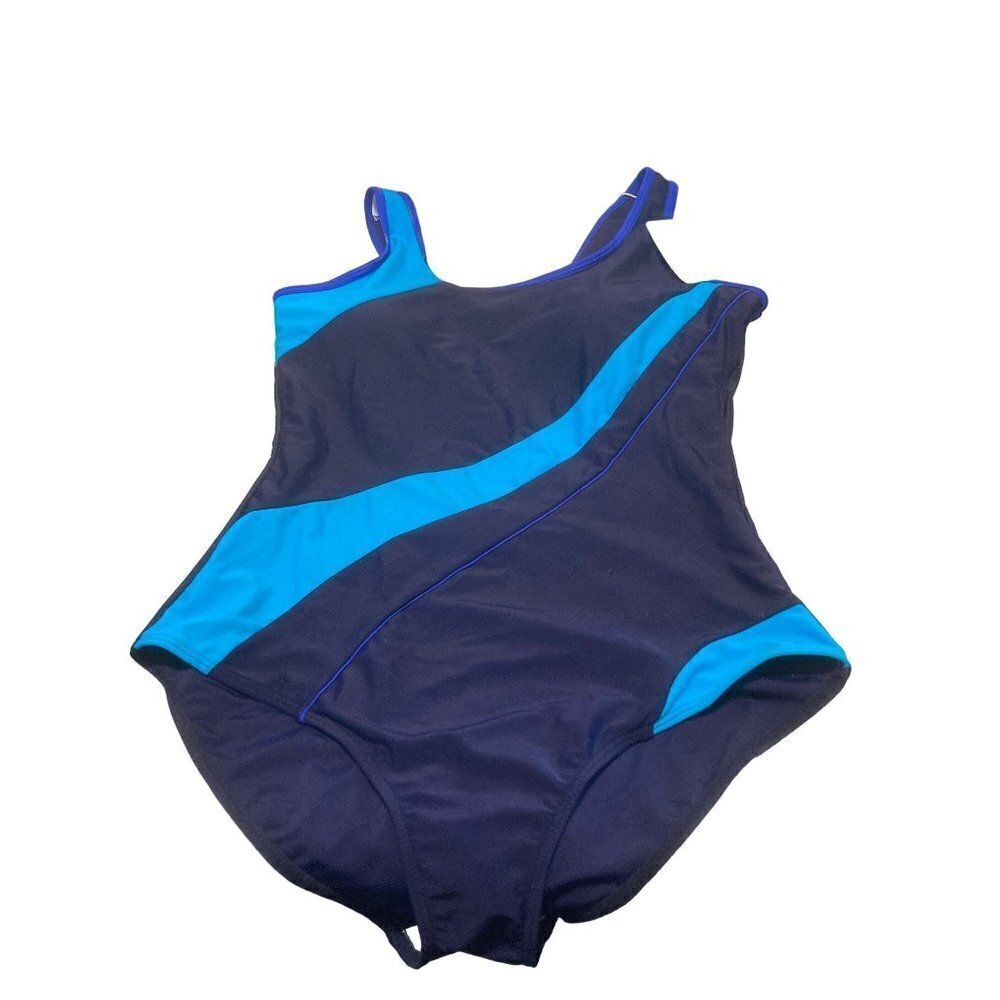 Womens Tropical Paradise in Summer Holidays OnePiece Swimsuit Modest XXL NWT